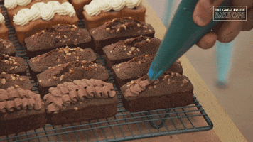 Cake Piping GIF by The Great British Bake Off