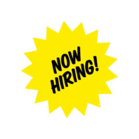 Now Hiring Sticker by Slice Life