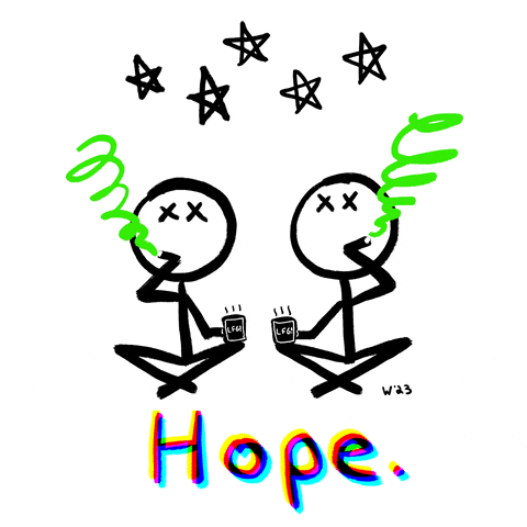 Good Vibes Friends GIF by Stoner Stick People