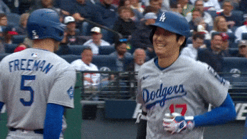 Celebrate Los Angeles Dodgers GIF by MLB