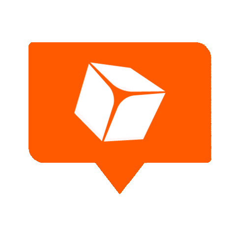 Cube Würfel Sticker by innovation mecom