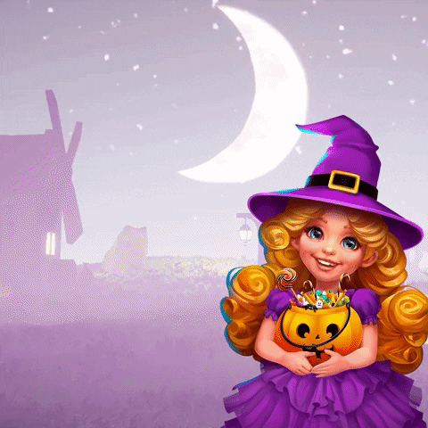 Trick Or Treat Girl GIF by G5 games