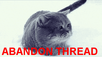 abandon thread GIF by Testing 1, 2, 3