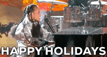 Alicia Keys Happy Holidays GIF by NBC