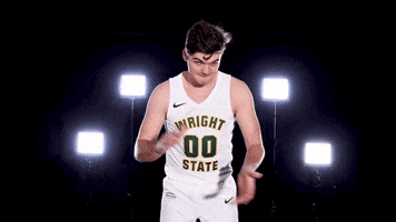 Mens Basketball GIF by Wright State University Athletics