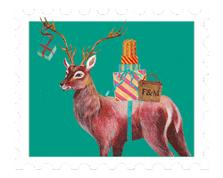 Merry Christmas Sticker by Fortnum & Mason