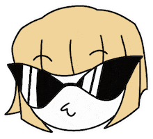 Surprised Eyebrow Raise Sticker by Cassato