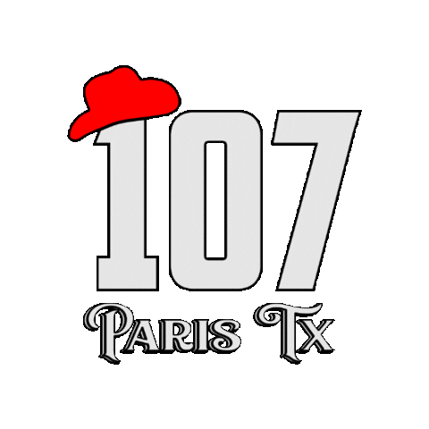 Eat Paris Texas Sticker by 107Texas