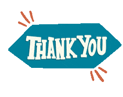 Thanks Thank You Sticker by ownerIQ