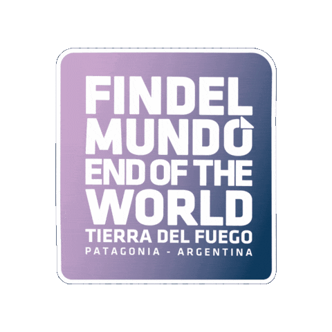 Fin Del Mundo Sticker by Infuetur