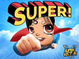 Super Hero Yes GIF by SuperVictor