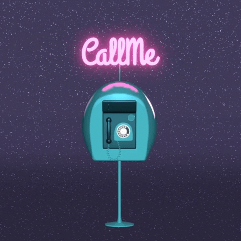 Call Me Phone GIF by un.welt