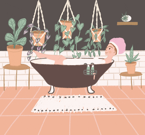 bathroom altar