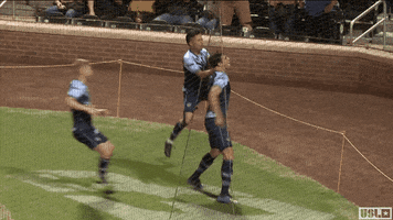 Soccer Jumping GIF by USL