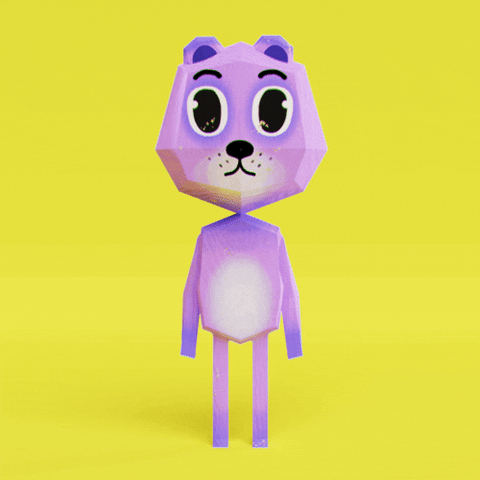 denisdasen animation cartoon 3d bear GIF