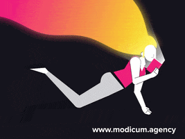 Animation Read GIF by Modicum