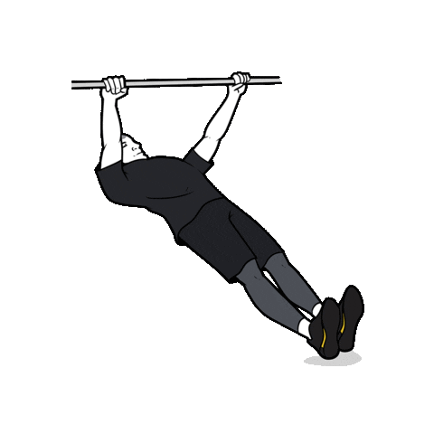 Bodyweighttraining Inverted Rows Sticker by JLFITNESSMIAMI for iOS & Android | GIPHY