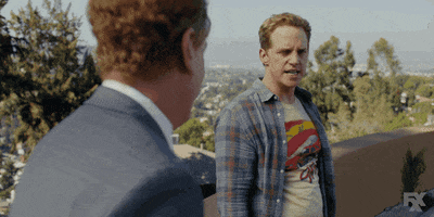 chris geere frenemies GIF by You're The Worst 