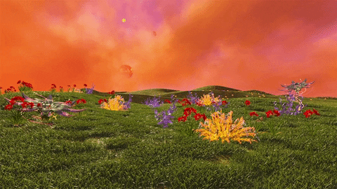 Classic game backdrops recreated as animated GIFs