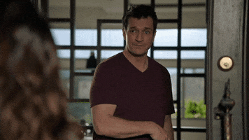 Nathan Fillion Surprise GIF by ABC Network