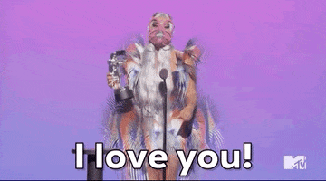 I Love You GIF by 2020 MTV Video Music Awards
