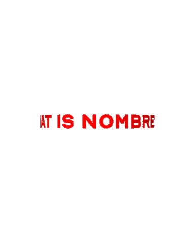 Nombre Media Sticker