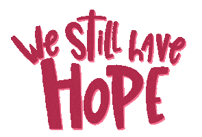 Lettering Hope Sticker