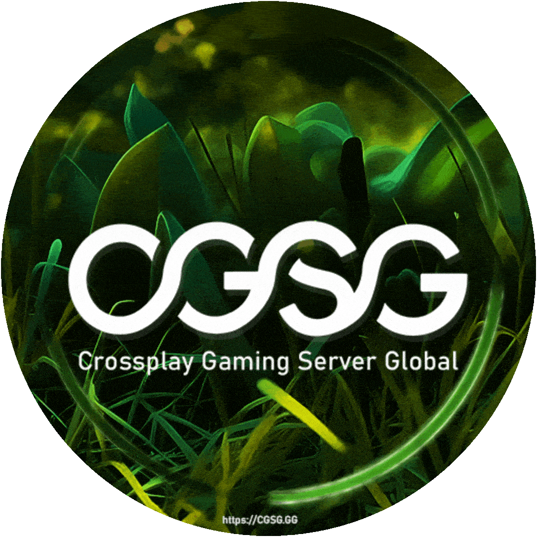 CGSG - Crossplay Gaming Server Global Sticker