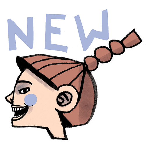 Girl Sticker