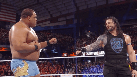 Roman Reigns Reaction GIF by WWE - Find & Share on GIPHY