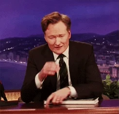 Frustrated Conan Obrien GIF