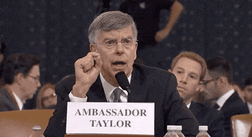 news impeachment impeachment inquiry testimony william taylor GIF