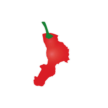 terra piccante Sticker