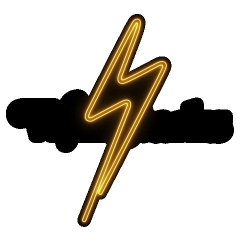 Pop Music Lightning Sticker by Wyn Starks