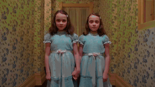 Image result for the shining twins animated gif