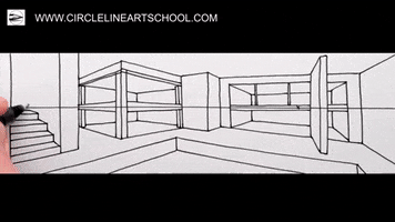 Perspective Pen Drawing GIF by Circle Line Art School