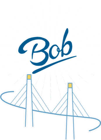 Pedestrian Bridge Bob Sticker by Visit Omaha