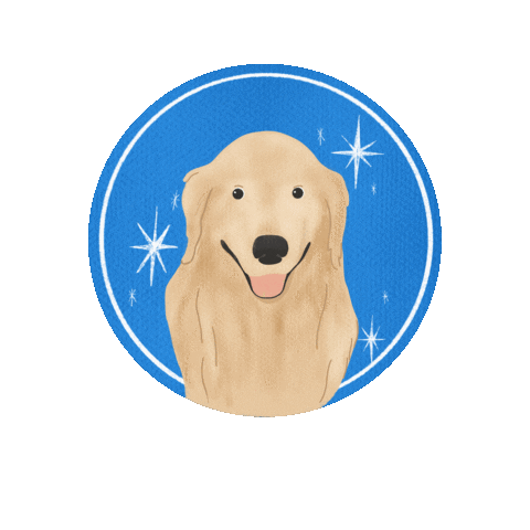 Golden Retriever Dog Sticker