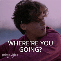 Where You Going Amazon Studios GIF by Amazon Prime Video