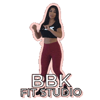 dance heart Sticker by BBK FIT STUDIO