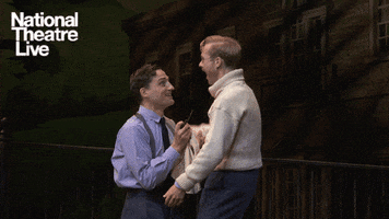 Friend Hug GIF by National Theatre