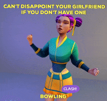 Girlfriend No GIF by Bowling Clash: New Legends