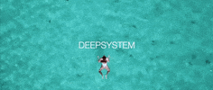 Blue Water Swimming GIF by DEEPSYSTEM