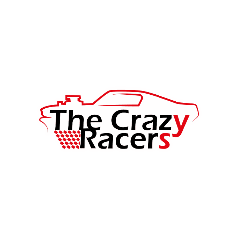 The Crazy Racers Sticker