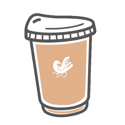 Coffee Latte Sticker by KISAKU