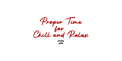 Chill Relax Sticker by Proper Cuts & Shaves
