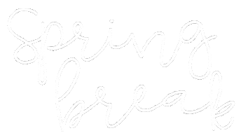 Spring Break Sticker Sticker