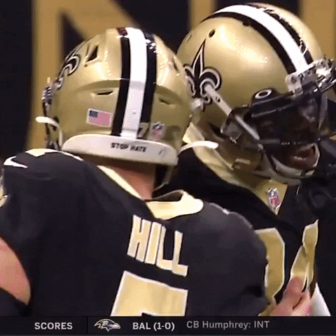 Justin Hardee Nfl GIF by New Orleans Saints