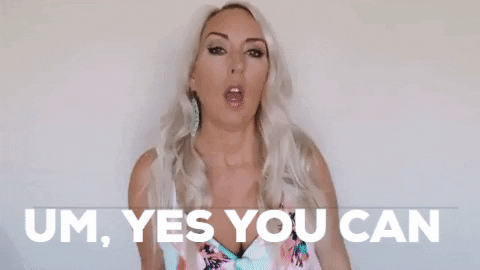 You Can Do It Yes GIF by chelsiekenyon - Find & Share on GIPHY