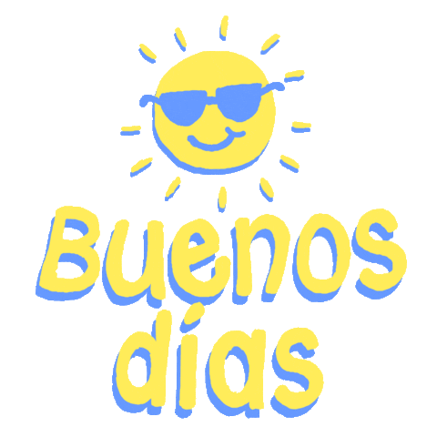 Sticker Español Buenos Dias para iOS